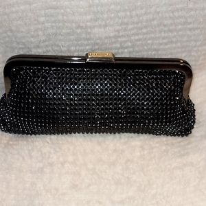 BCBG MaxAzria Mesh evening bag clutch